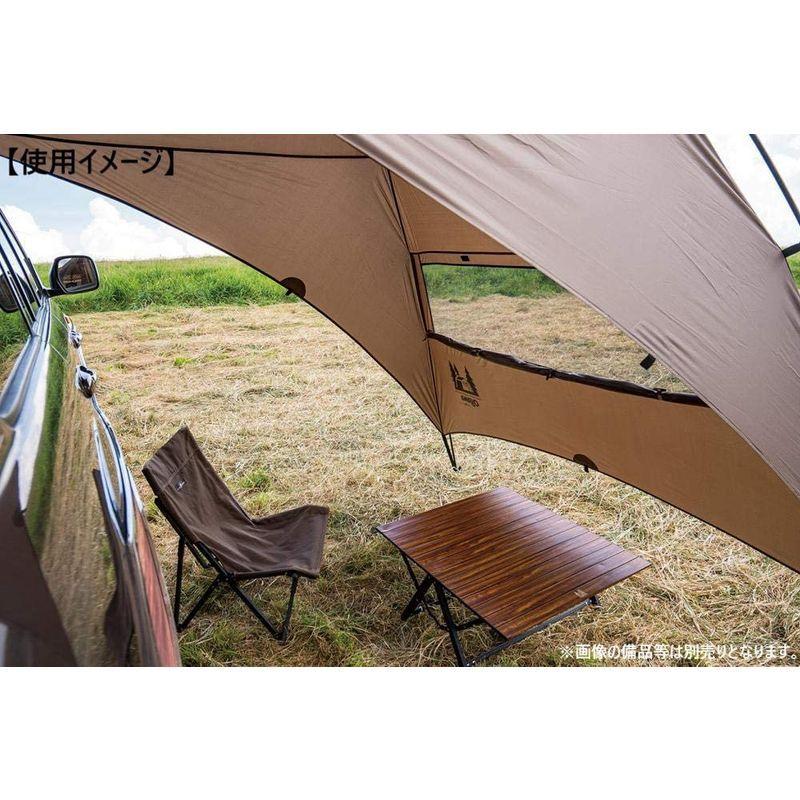 ogawa(オガワ) アウトドア キャンプ タープ カーサイドタープAL-2