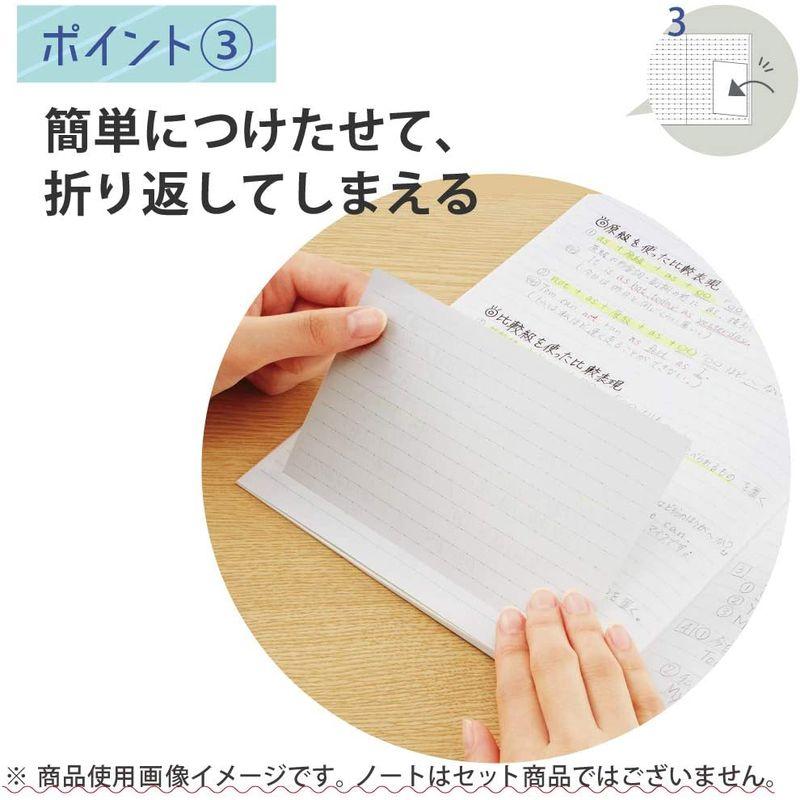 憧れ コクヨ キャンパス ふせん まとめがはかどるノートふせん 方眼罫 ミニサイズ 2冊セット メ-NT100S5X2SET コクヨ キャンパス まとめがはかどるノートふせん ドット A罫 ボトム 大 付箋 勉強 受験 メール便対象