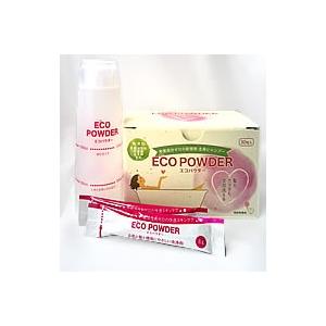 エコパウダー 本体30包 容器セット 髪に 全身に使えるシャンプー 敏感肌 アトピー 赤ちゃんに 界面活性剤 防腐剤 パラベン エデト酸不使用 Blusquare Org
