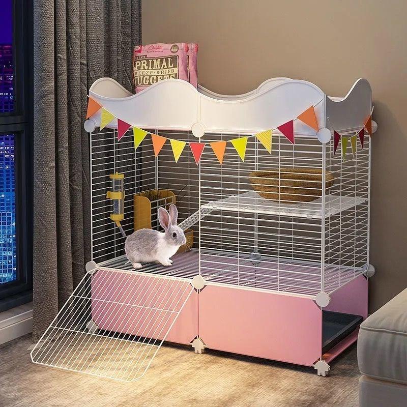 ペットのゲージ　うさぎ　小動物 うさぎ ケージ モルモット チンチラ 小動物 大型 小型 ゲージ すのこ