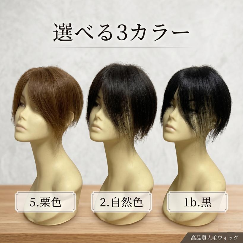 部分ウィッグ 人毛100% 女性 レディース 総手植え Lサイズ top-07 ヘアピース 特殊人工皮膚付き センター分け ストレート 医療用 かつら 自然 軽いの画像