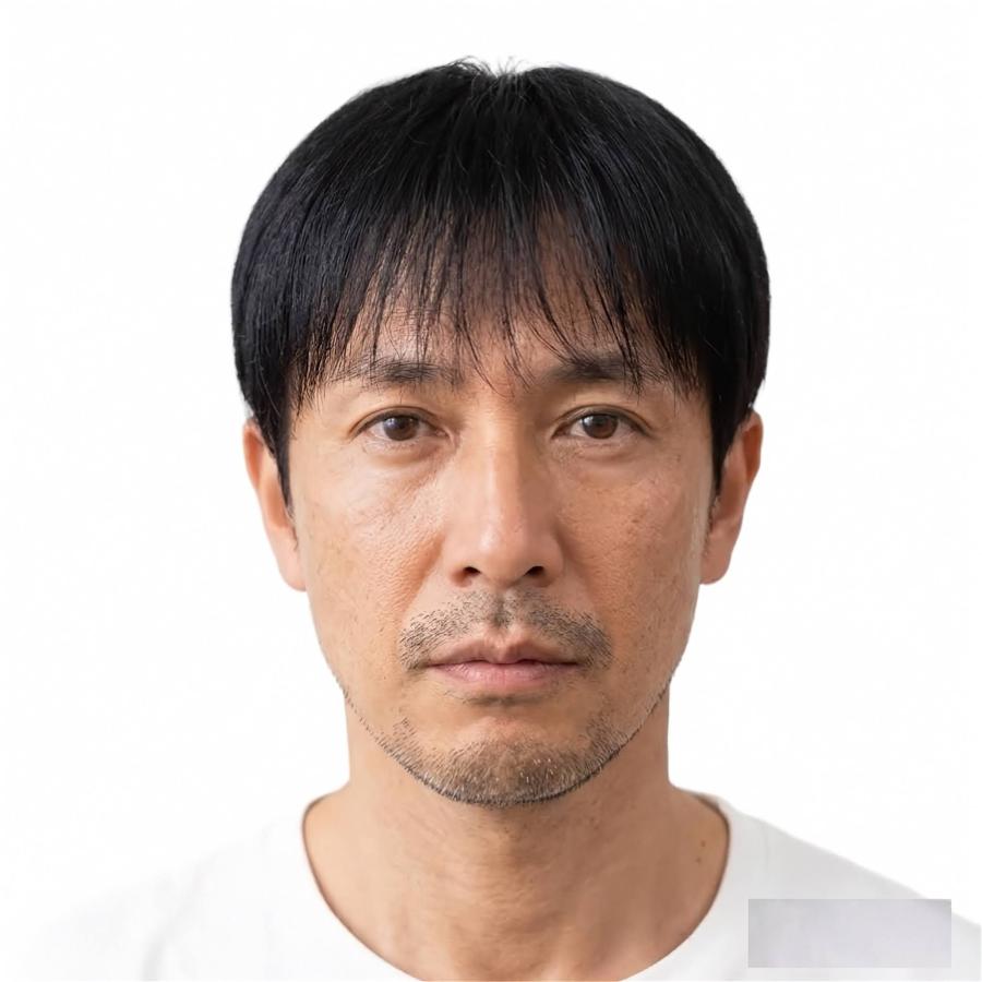 さくら倶楽部 男性用メンズ部分ウィッグ人毛100% top-300M大きめサイズ