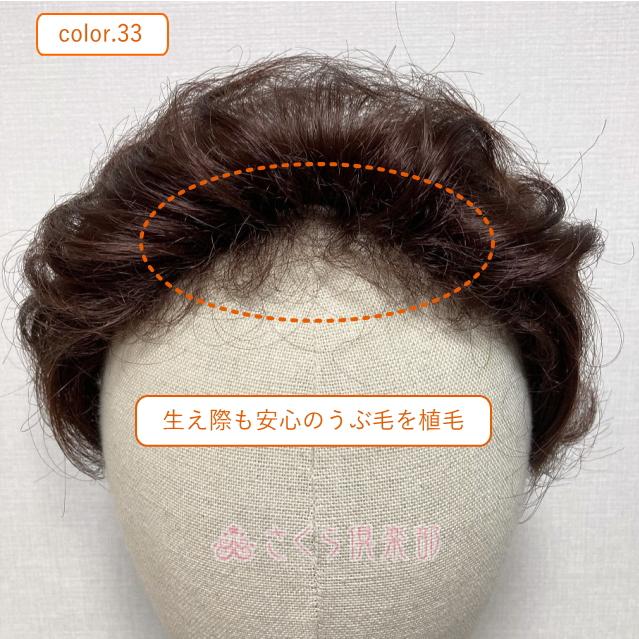 さくら倶楽部 部分ウィッグ かつら レディースミセス向け ナチュラル 