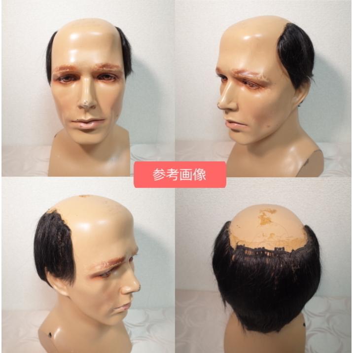 さくら倶楽部 男性用メンズ 部分ウィッグ人毛100% top-dx2a 総手植え
