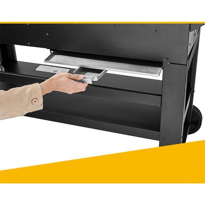 【正規販売店】 中型BBQ炭火焼きガスグリル 家族3人?8人ぐらい最適 楽しいバーベキューガスグリル 【3536841227】(127618円)