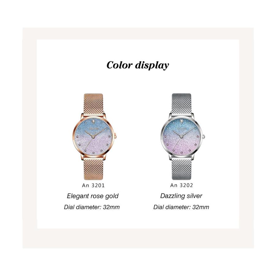 腕時計 レディース 時計 ウォッチ 女性 パステル 高級感 ゴールド シルバー おしゃれ かわいい 腕時計 防水 軽量 金属アレルギー プレゼント ギフト Jha044 Sakurae 通販 Yahoo ショッピング