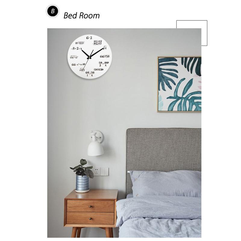 壁掛け時計 掛け時計 おしゃれ 静音 時計 数学 北欧 デザイン ウォールクロック インテリア ナチュラル シンプル スイープ 子供用 見やすい 時計 Jha0 Sakurae 通販 Yahoo ショッピング