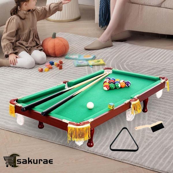 ビリヤードゲーム ミニ卓上プールテーブルセット 遊び玩具