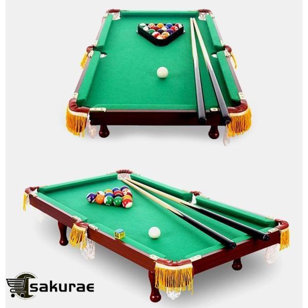 ビリヤードゲーム ミニ卓上プールテーブルセット 遊び玩具