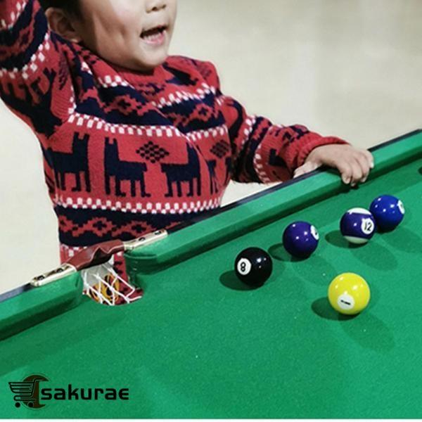 ビリヤードゲーム ミニ卓上プールテーブルセット 遊び玩具