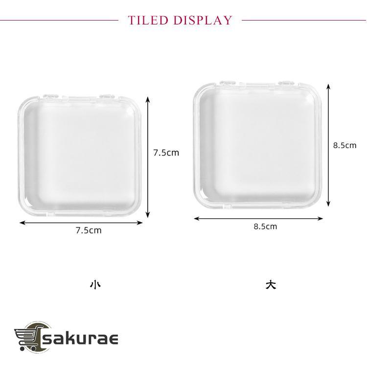 缶バッジカバー 整理 保存 スタンド 12個用 缶バッジ 缶バッチ 収納