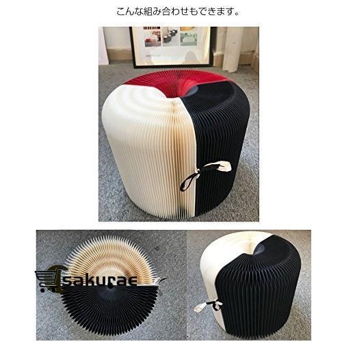 紙製 スツール おりたたみ椅子 軽量 コンパクト防水 耐荷重300キロ