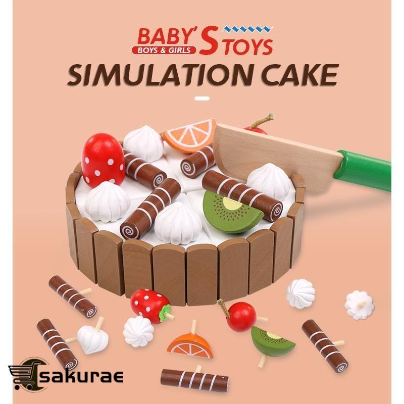 ケーキ ケーキセット おままごと 木製 おままごとセット 3歳 4歳 5歳