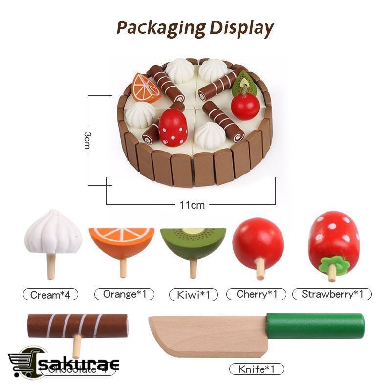 ケーキ ケーキセット おままごと 木製 おままごとセット 3歳 4歳 5歳