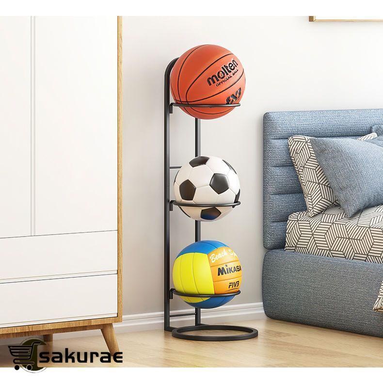 ボールラック ボールスタンド 玄関 高さ74cm サッカーボール