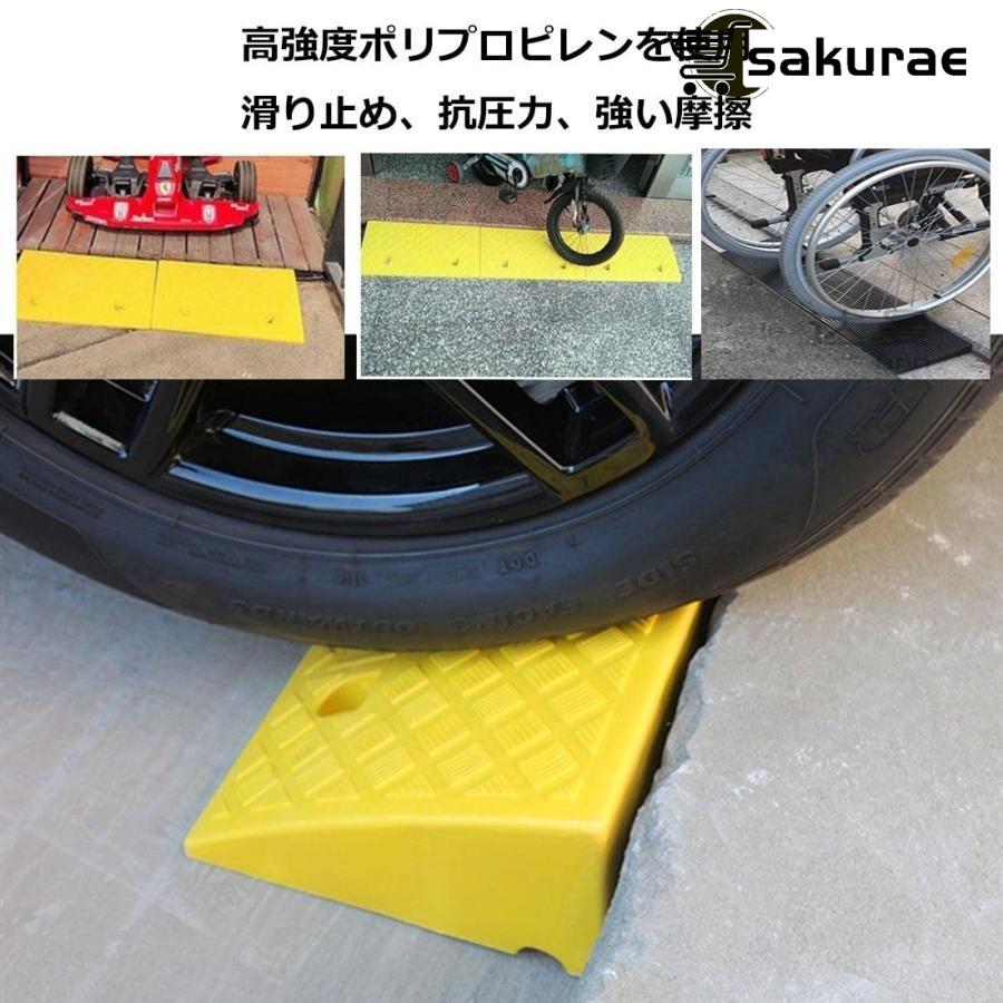 自転車 バイク スロープ 駐車場 段差用スロープ 段差プレート 段差 3cm 