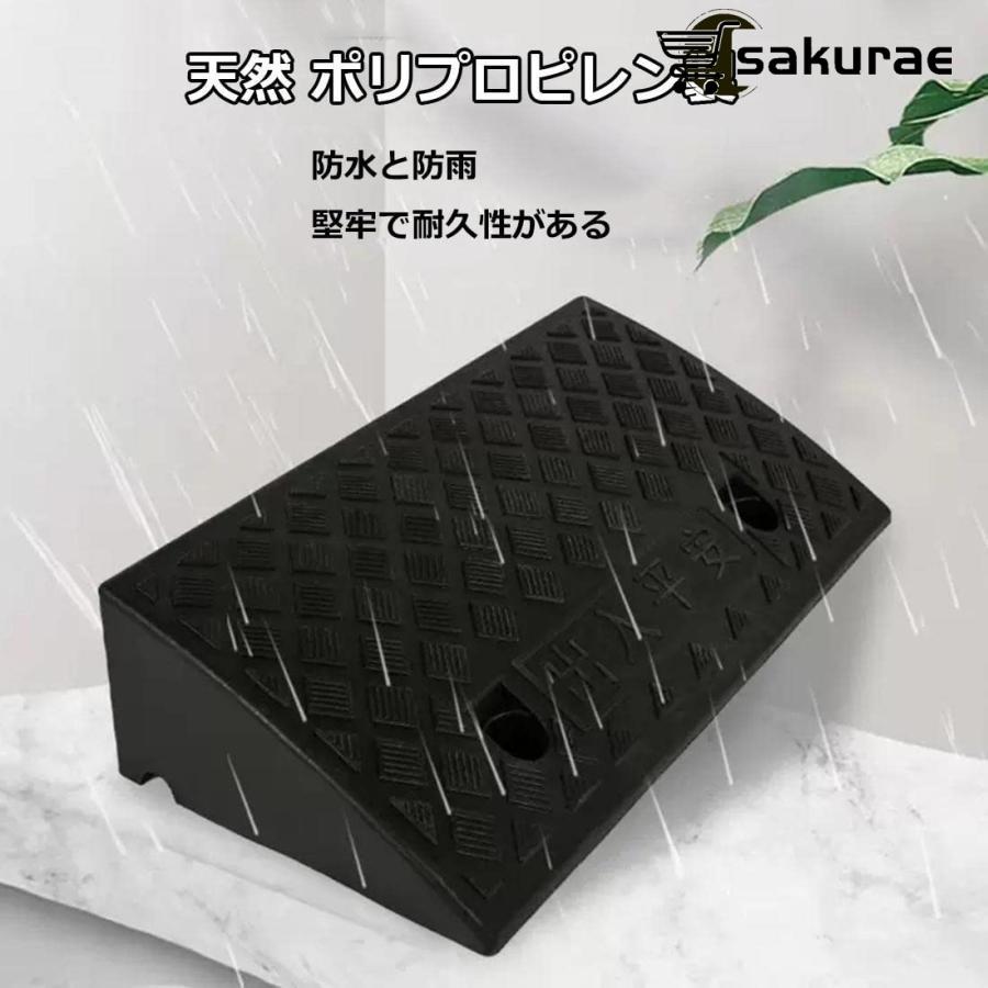 自転車 バイク スロープ 駐車場 段差用スロープ 段差プレート 段差 3cm 
