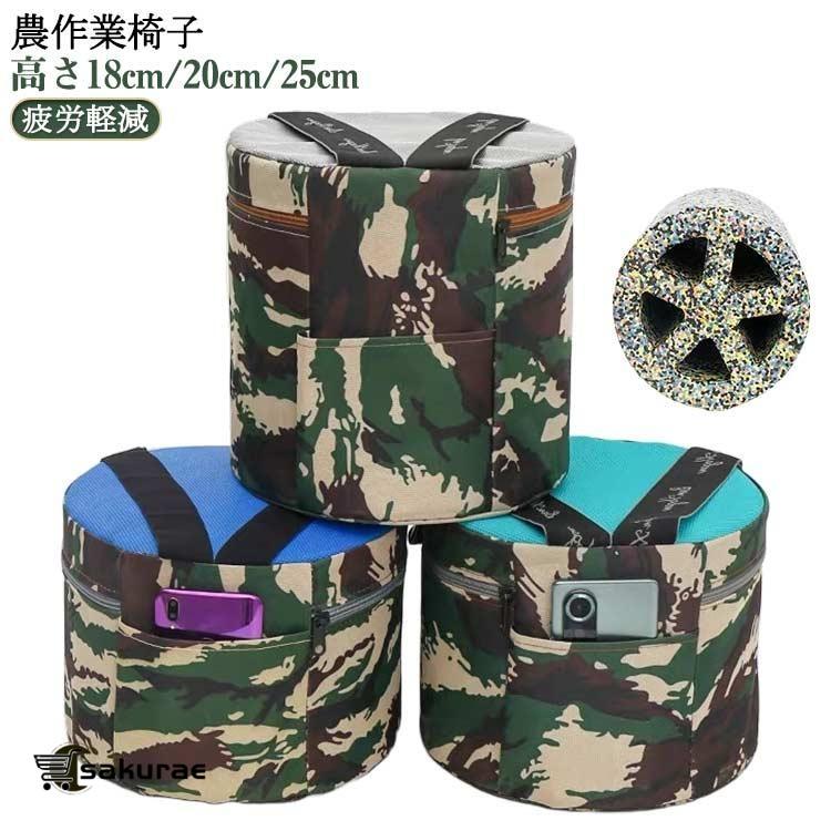 畑仕事 腰掛け 農作業椅子 庭 作業イス 草むしり 便利 どこでもい?す 草抜き 座れる 座る 家庭菜園 除草 ガーデニング ツール?軽量?便利グッズ（Yahoo!・SAKURAE）