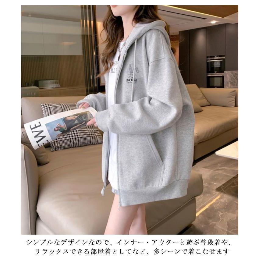 ジップアップパーカー ダブルジップパーカー パーカーメンズ ジップ