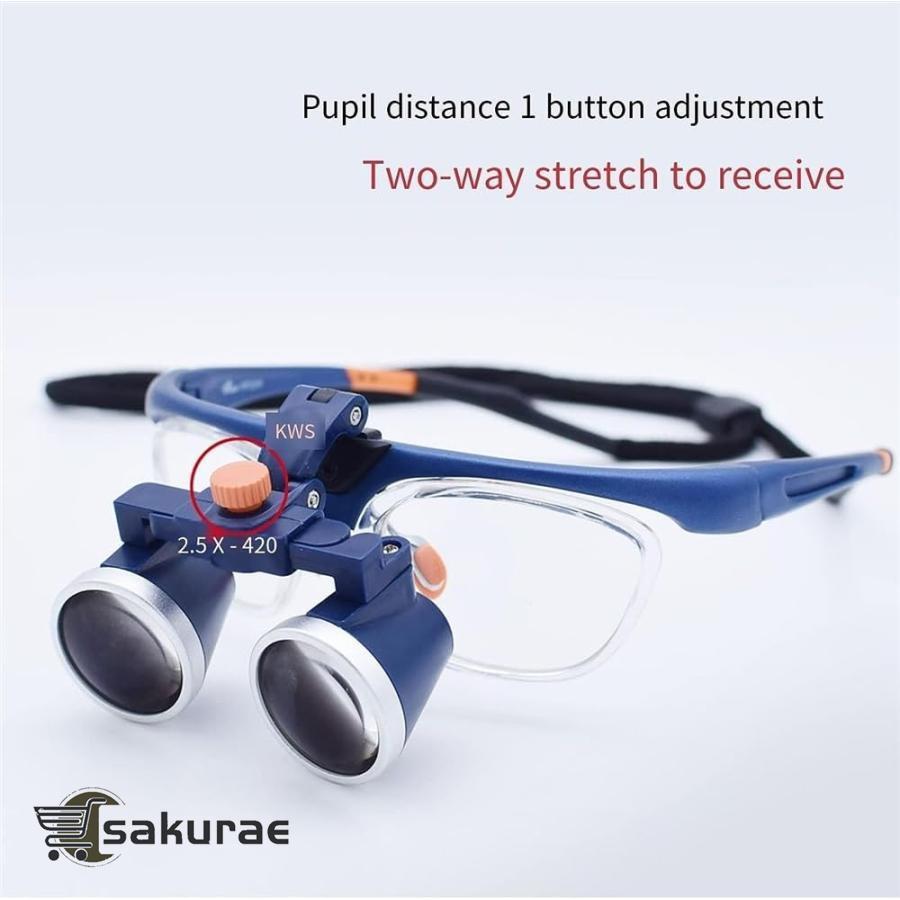 新品未使用 CIクリアビュールーペ3.5倍 ケース付き 歯科医師歯科技工士