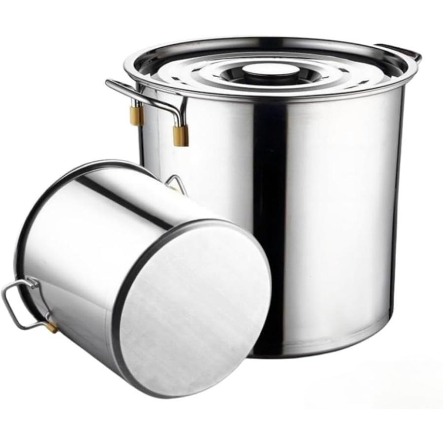 寸胴鍋（20cm?35cm）ステンレス製 寸胴鍋 ずんどう鍋 蓋付き ih対応