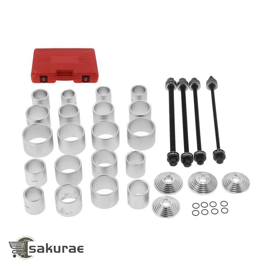プルスリーブキット、28PCSベアリングリムーバー プルスリーブキット、28PCSベアリングリムーバー炭素鋼修理用高