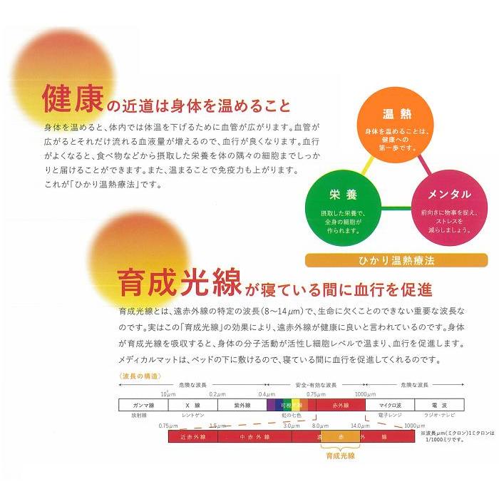 即納】遠赤王 遠赤外線 温熱マット 「メディカルマット」 : 桜駅 Yahoo