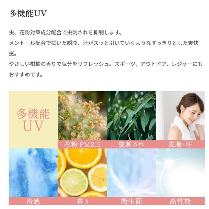 ゼロホール UVブロックシート クールタイプ 日焼け止めシート SPF25PA