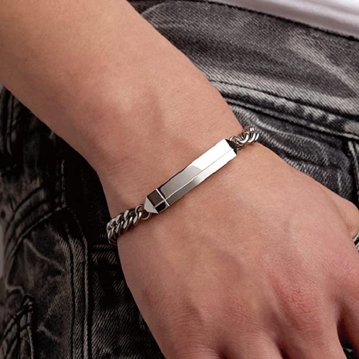 手元供養 Soul Jewelry　ソウルジュエリー　ブレスレット　遺骨ブレスレット　マット＆シャイン メンズ_1