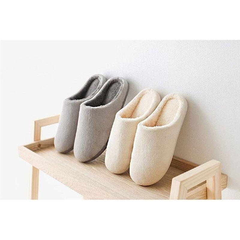 超美品の超美品のHAPLUEスリッパ 室内履き ルームシューズ 暖かい 滑らない 歩きやすい 抗菌衛生 洗濯可 男性と女性ができる 部屋に暖かいスリッパ ( 携帯用スリッパ ルームシューズ 17℃ スリッパ 室内履き