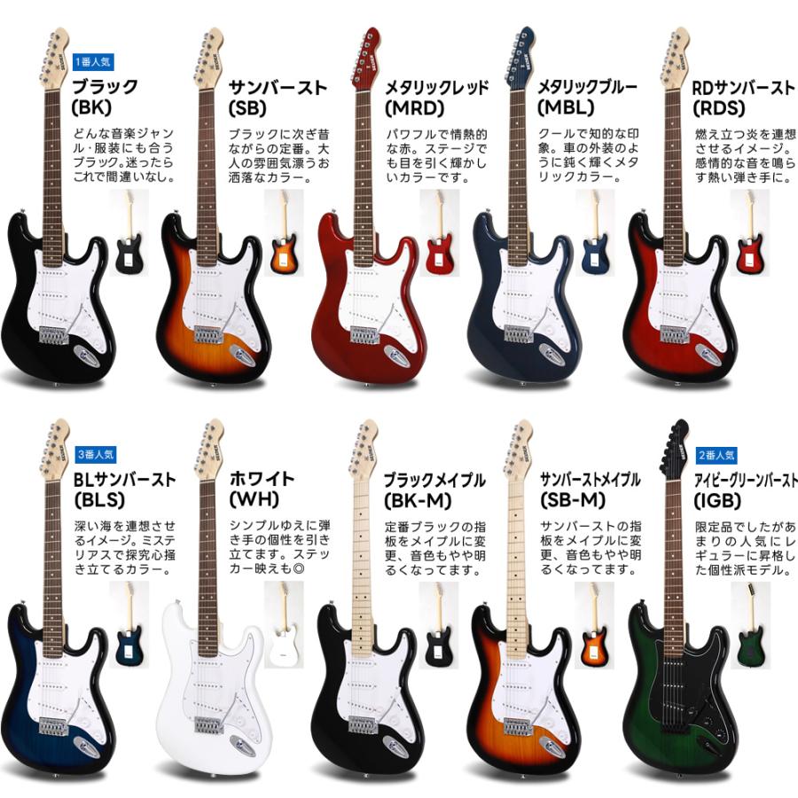 エレキギター SELDER ST-16 単品〔ソフトケース・ケーブル付属