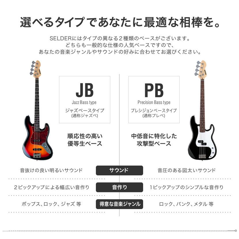 期間限定今なら送料無料 Selder エレキベース Pb 30 Jb 30 点初心者セット セルダー 初心者 Pb30 Jb30 予約カラーは6月下旬頃入荷予定 大型 Riosmauricio Com