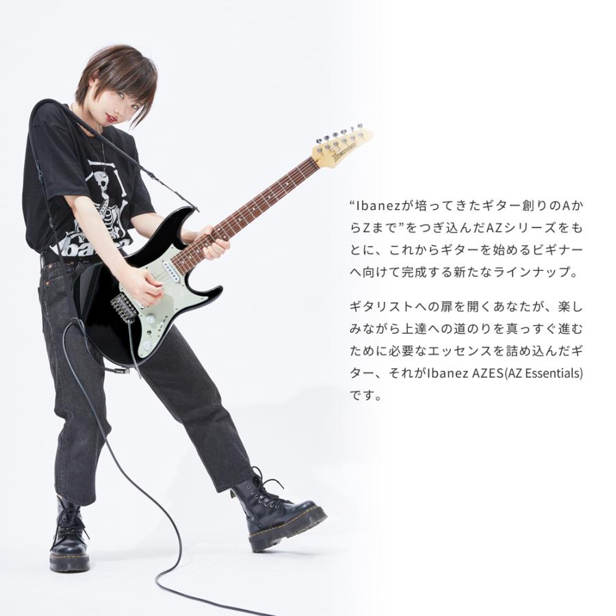 Ibanez アイバニーズ エレキギター AZES40〔VOXアンプ Pathfinder10付属 エレキギター入門セット〕〔大型荷物〕＊の画像