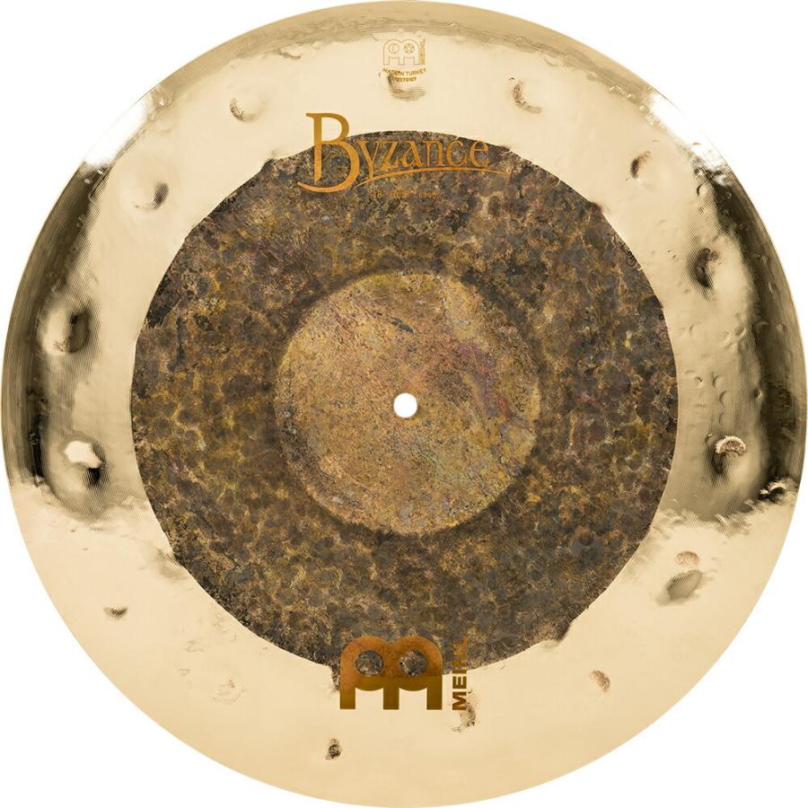 MEINL Cymbals クラッシュシンバル Byzance Extra Dry シリーズ 18\" Dual Crash B18DUC〔マイネル シンバル ドラム 〕"