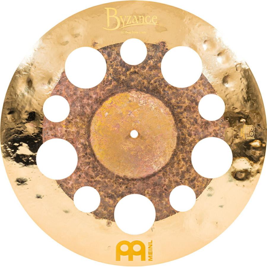 MEINL Cymbals クラッシュシンバル Byzance Dual シリーズ 18\" Trash Crash B18DUTRC〔マイネル シンバル ドラム〕"