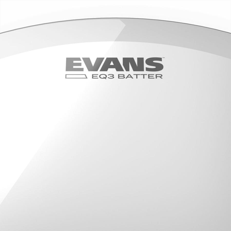 EVANS ドラムヘッド BD24GB3/24" EQ3 Bass Batter Clear〔エヴァンス エバンス EQ3 クリア〕＊_2