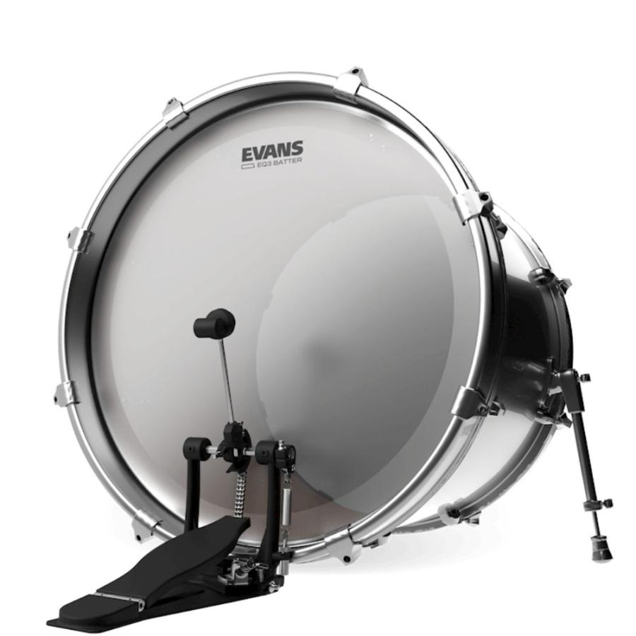 EVANS ドラムヘッド BD24GB3C/24" EQ3 Bass Batter Frosted〔エヴァンス エバンス EQ3 コーテッド〕＊_1