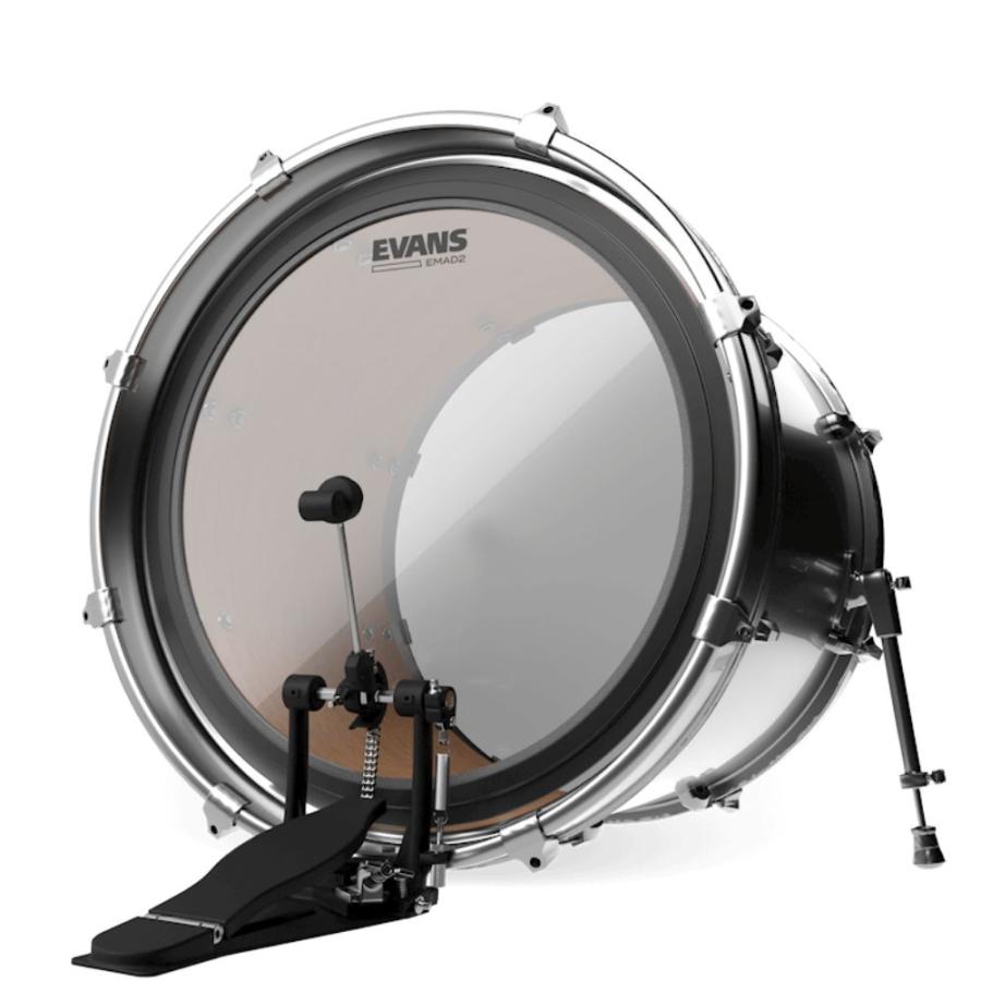 EVANS ドラムヘッド BD26EMAD2/26" EMAD2 Bass Batter Clear〔エヴァンス エバンス EMAD2 クリア〕＊_1