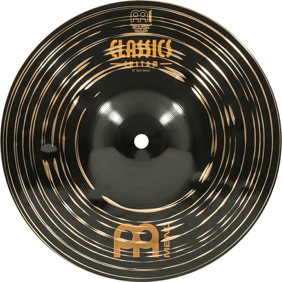 MEINL Cymbals スプラッシュシンバル Classics Custom Dark シリーズ 10\" Dark Splash CC10DAS〔マイネル シンバル ドラム〕"