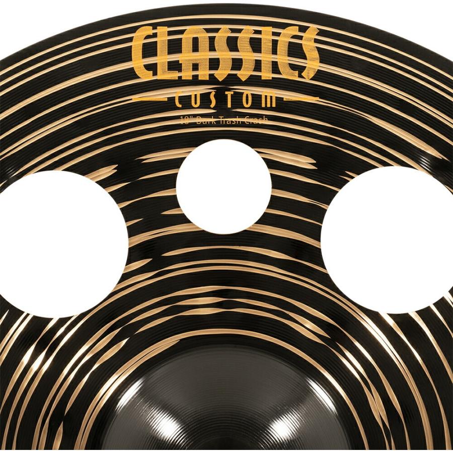 MEINL Cymbals クラッシュシンバル Classics Custom Dark シリーズ 18" Trash Crash CC18DATRC〔マイネル シンバル ドラム〕_5
