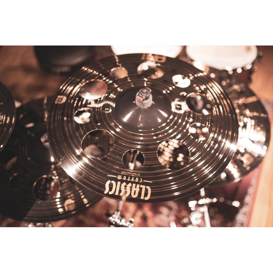 MEINL Cymbals クラッシュシンバル Classics Custom Dark シリーズ 18" Trash Crash CC18DATRC〔マイネル シンバル ドラム〕_7