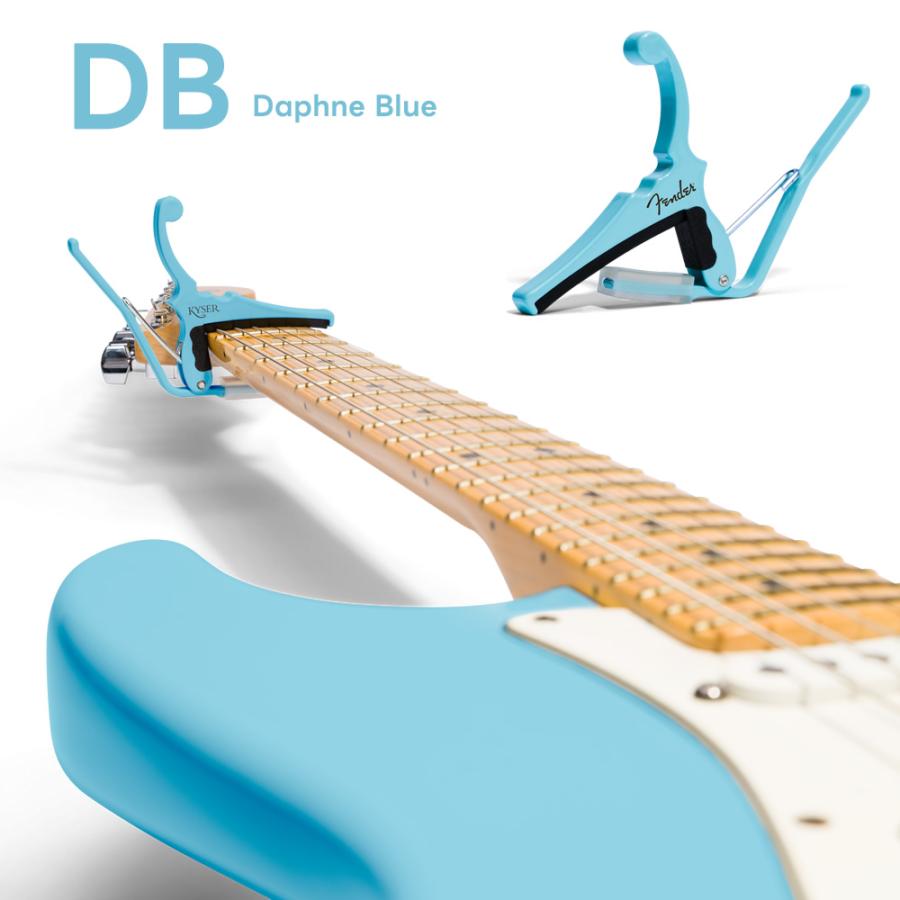 KYSER Kyser x Fender コラボ・カポタスト クラシックカラー KGEF