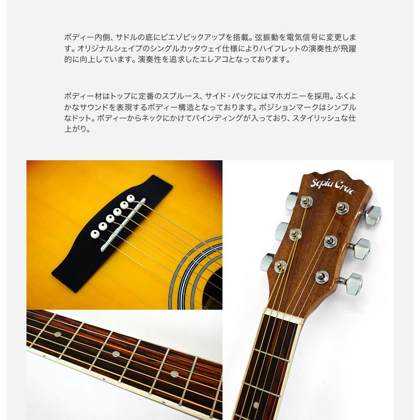 エレアコ 左利き用 Sepia Crue EAW-01LH/VS リミテッドセット エレアコ 左利き用 Sepia Crue EAW-01LH/VS リミテッドセット
