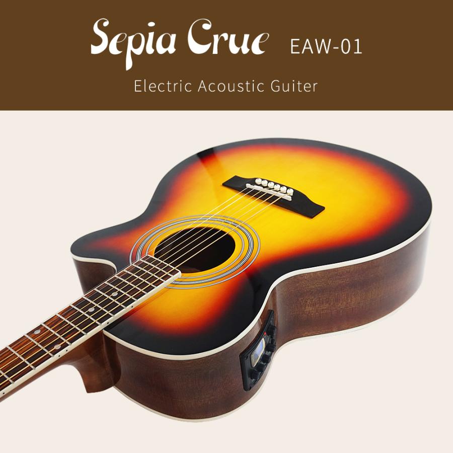 エレアコ 左利き用 Sepia Crue EAW-01LH/VS 単品〔ソフトケース