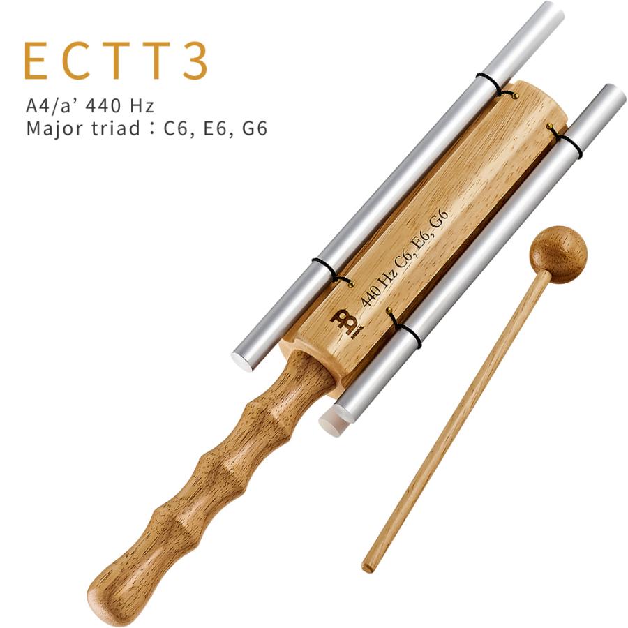 MEINL Sonic Energy ３トーン・エナジーチャイム ECTT 木製ビーター付属〔マイネル THREE TONE ENERGY CHIME ヨガ ヒーリング 瞑想 セラピー 音浴〕_9