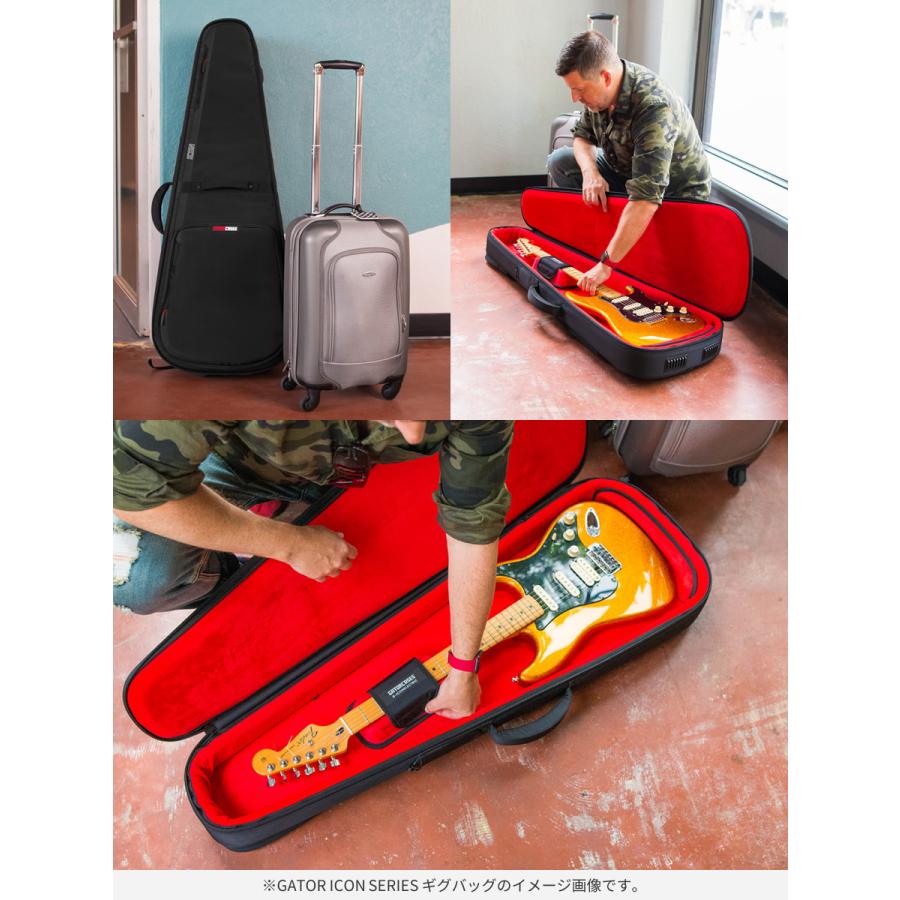 GATOR CASES GATOR エレキギター用ギグバッグ セミホロウタイプ対応 G