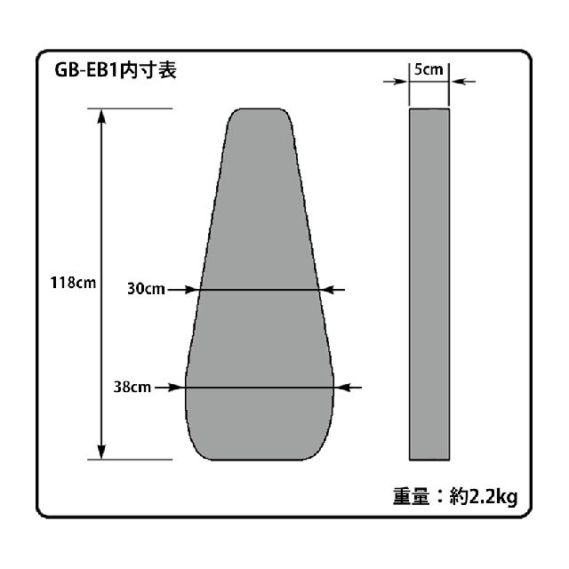 エレキベース用ギグバッグ GB-EB1〔ベースケース ギグケース