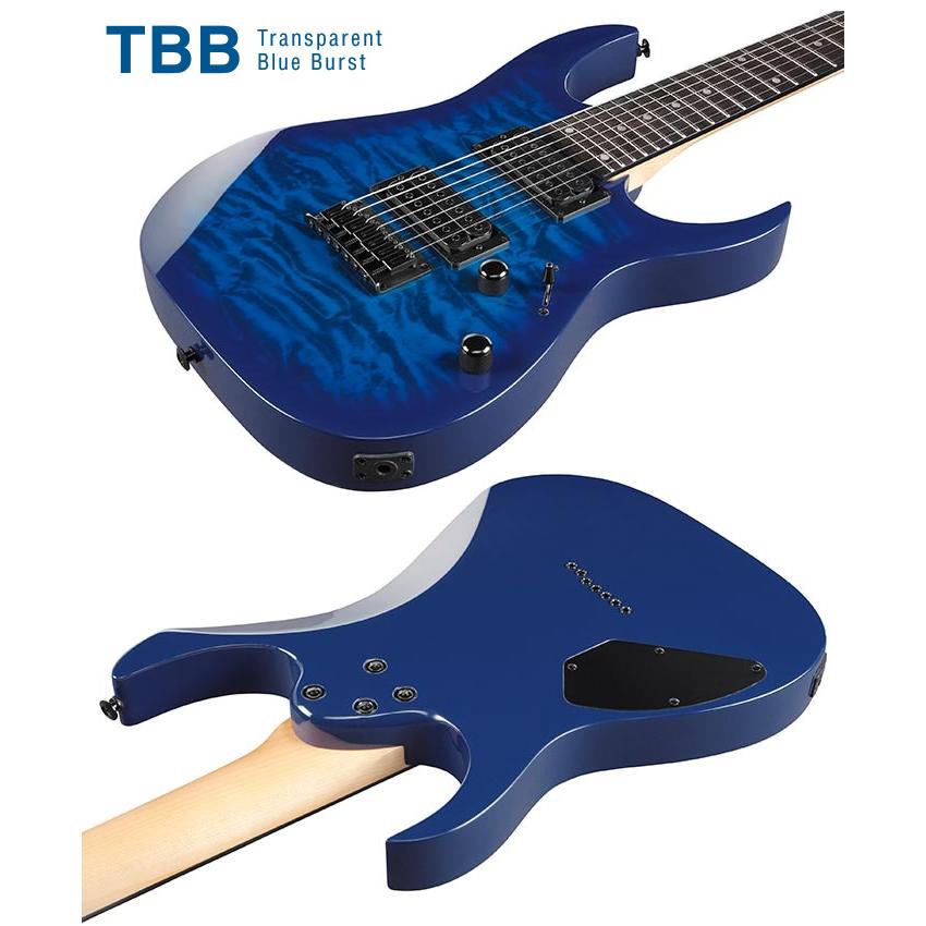 Ibanez GIO ジオアイバニーズ エレキギター 7弦仕様 GRG7221QA Ibanez GIO ジオアイバニーズ エレキギター 7弦仕様 GRG7221QA