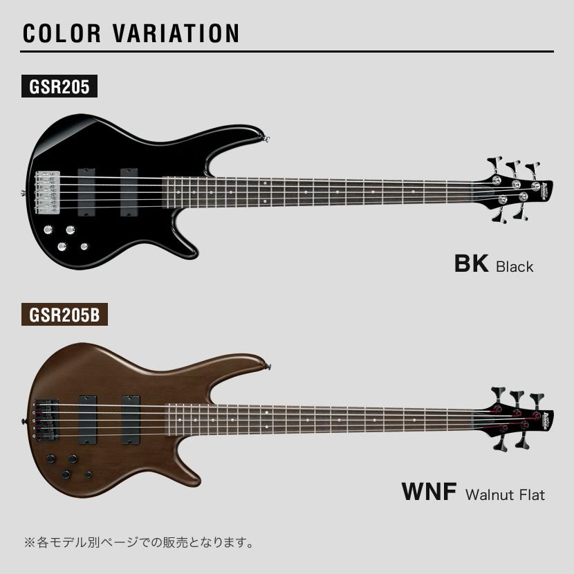 Ibanez GIO ジオアイバニーズ 5弦エレキベース GSR205〔ソフト