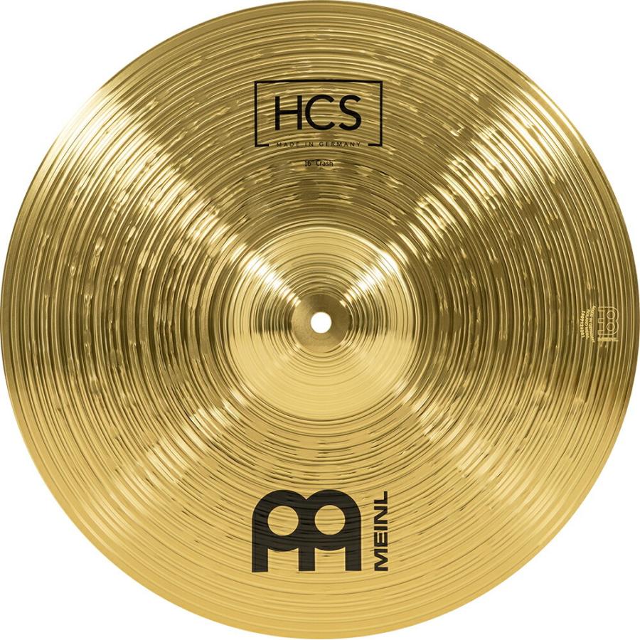 MEINL Cymbals クラッシュシンバル HCS シリーズ  16\" Crash HCS16C 〔 マイネル シンバル ドラム 〕"